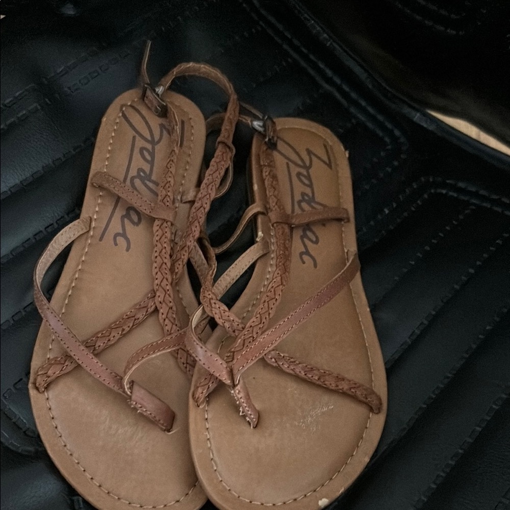 Zodiac Brown Sandals Versatile Summer Style